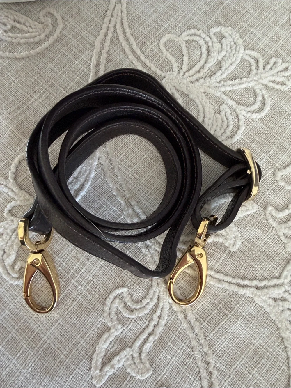 Varrlale Made In Italy Chocolate Brown Leather Slouchy Hobo/Shoulder Bag w/strap